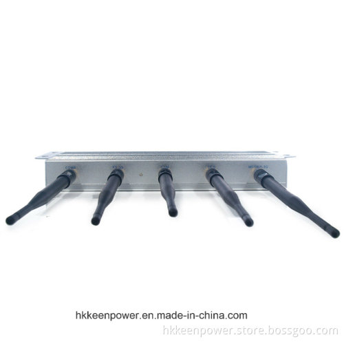 5 Bands 3G 4G Cell Phone Signal Jammer